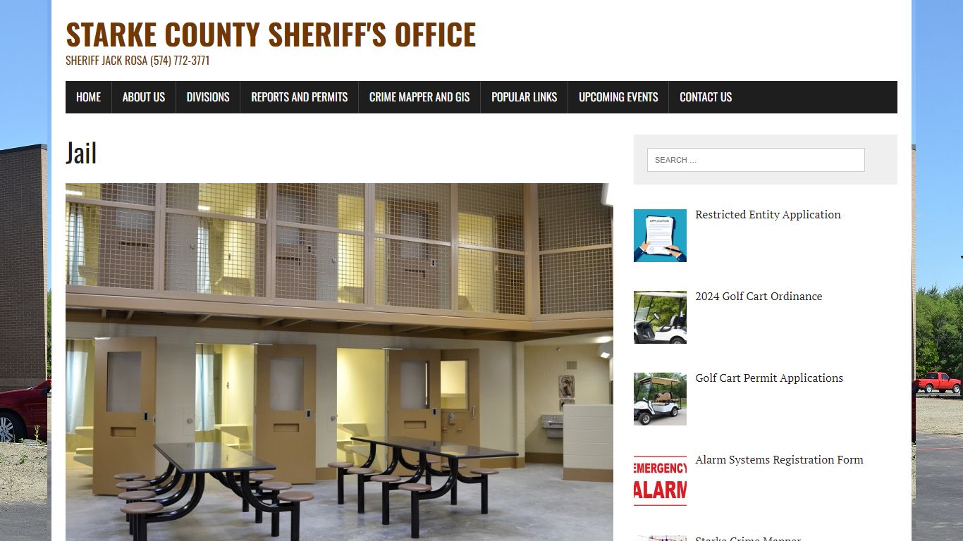 Jail – Starke County Sheriff’s Office